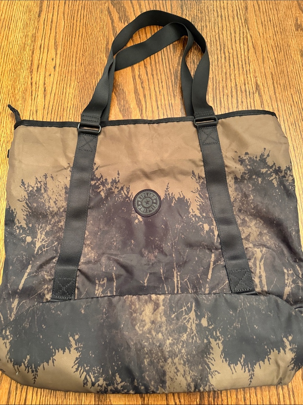 Kipling  earthy Tote Bag Travel Laptop Commuter